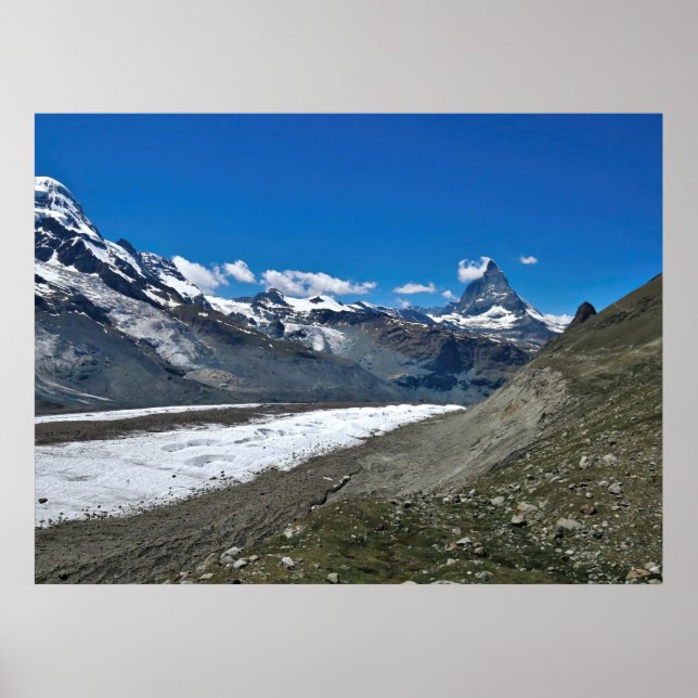 Gornergrat och Matterhorn Poster (Framsidan)