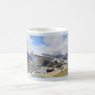Gornergrat station i Schweiz Kaffemugg