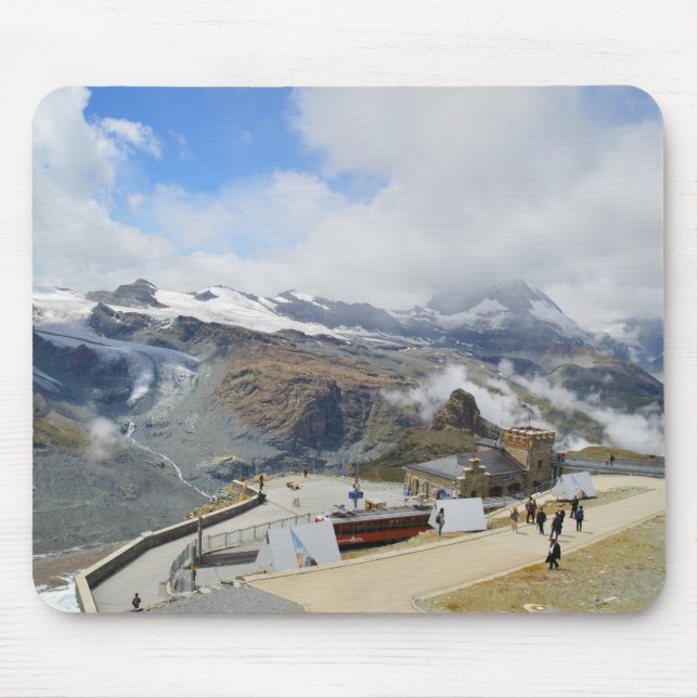Gornergrat station i Schweiz Musmatta (Framsidan)