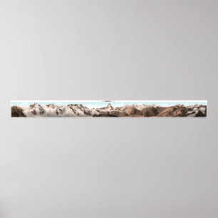 GORNERGRAT Swiss Alpernas Panorama 360° Poster