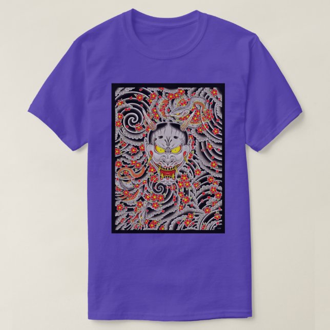 Goro Majimas Hannya Yakuza 0 T Shirt (Design framsida)