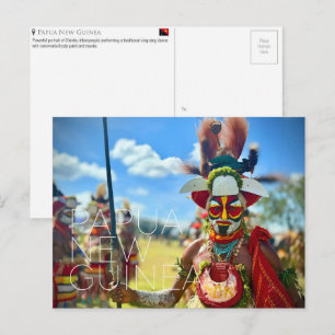 Goroka, Papua Nya Guinea Resebrev Vykort