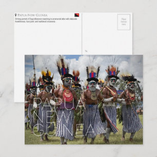 Goroka, Papua Nya Guinea Resebrev Vykort