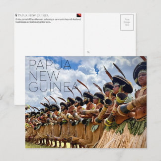 Goroka, Papua Nya Guinea Resebrev Vykort