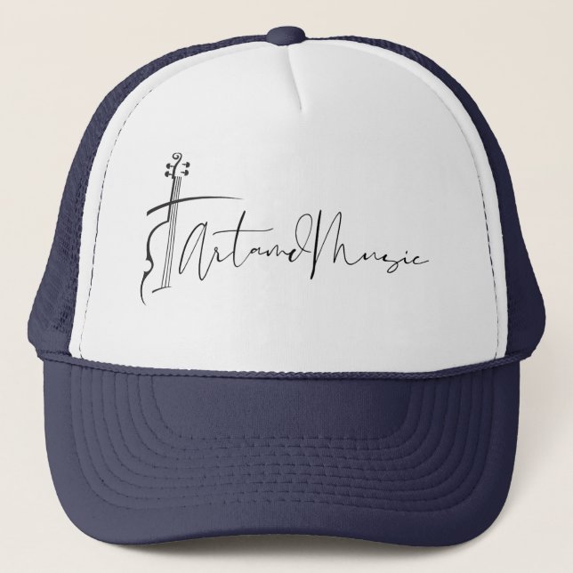 Gorra “Arte & Música” – Diseño Exclusivo Keps (Framsida)