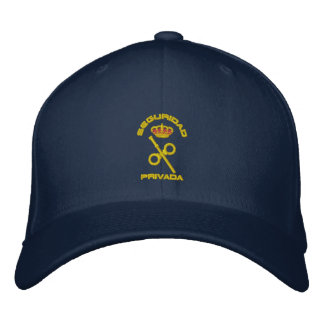 Gorra Bordada Seguridad Privada España Broderad Keps