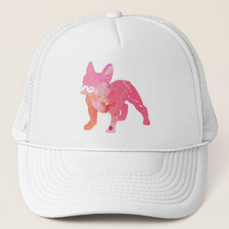 Gorra de dama, gorra fashion, bulldog frances truckerkeps