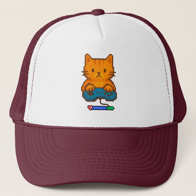 gorra de gato gamer keps (Framsida)