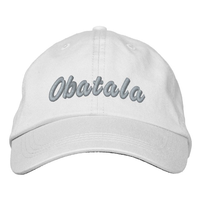 Gorra de obatala broderad keps (Framsida)