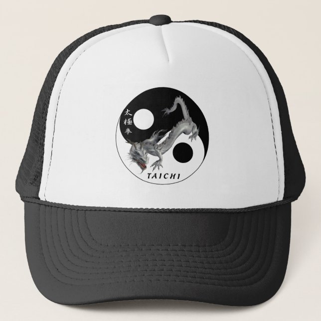 Gorra logo Dragon taichi Truckerkeps (Framsida)