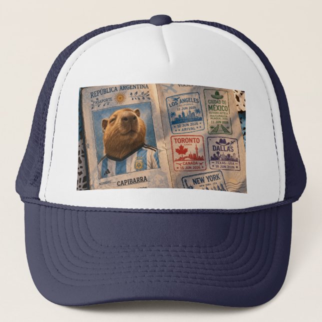   Gorra Pasaporte Capibarra Keps (Framsida)