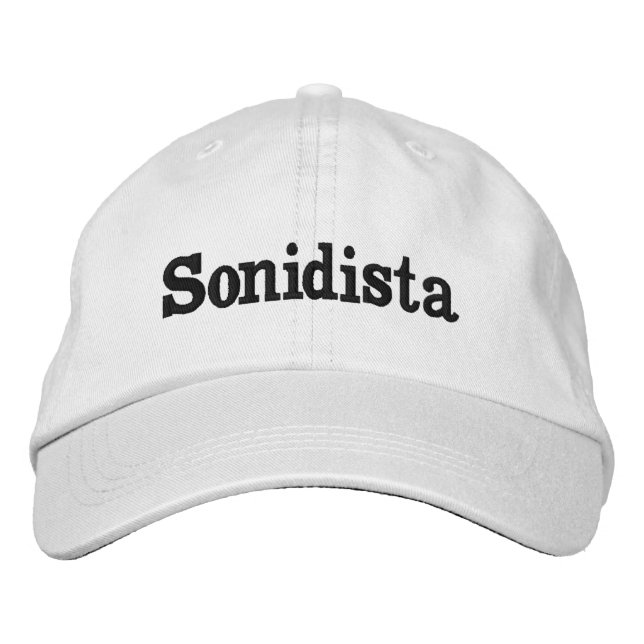 Gorra Sonidista Broderad Keps (Framsida)