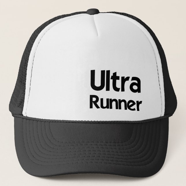 Gorra "Ultra-runner" Truckerkeps (Framsida)