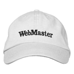 Gorra WebMaster Broderad Keps