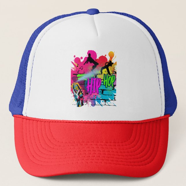  Gorras de béisbol Hip-Hop Street Art  Keps (Framsida)