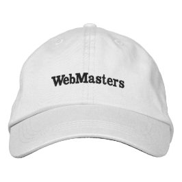 Gorras WebMasters Broderad Keps