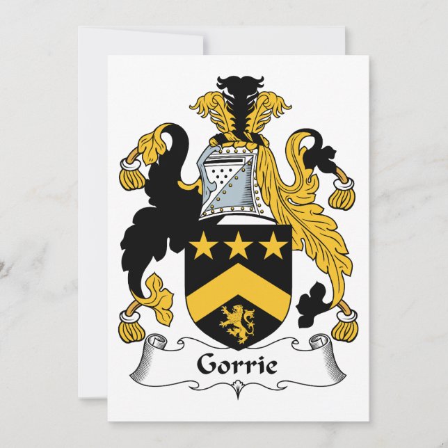 Gorrie Family Crest (Framsida)