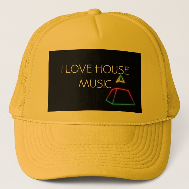 Gorros para djs i kärlek house Music Keps (Framsida)