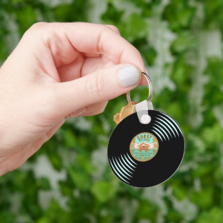 Gorst Retro Vinyl Record Keychain Nyckelring