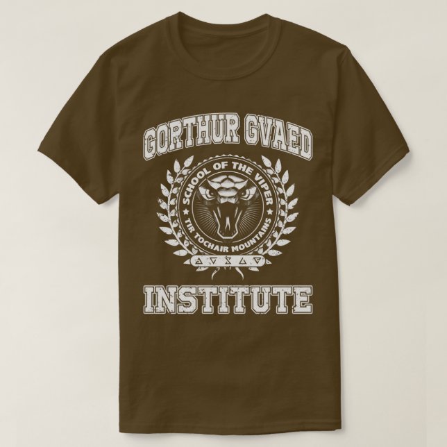 Gorthur Gvaed Witcher Viper School  T Shirt (Design framsida)
