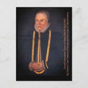 Gorvel Fadersdatter Sparre of Giske (avled 1605) Vykort