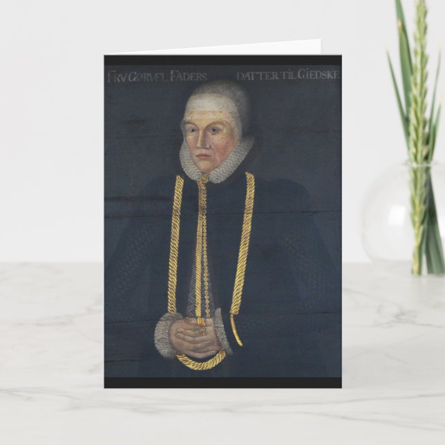 Gorvil Fadersdatter Sparre of Giske Kort (Framsida)