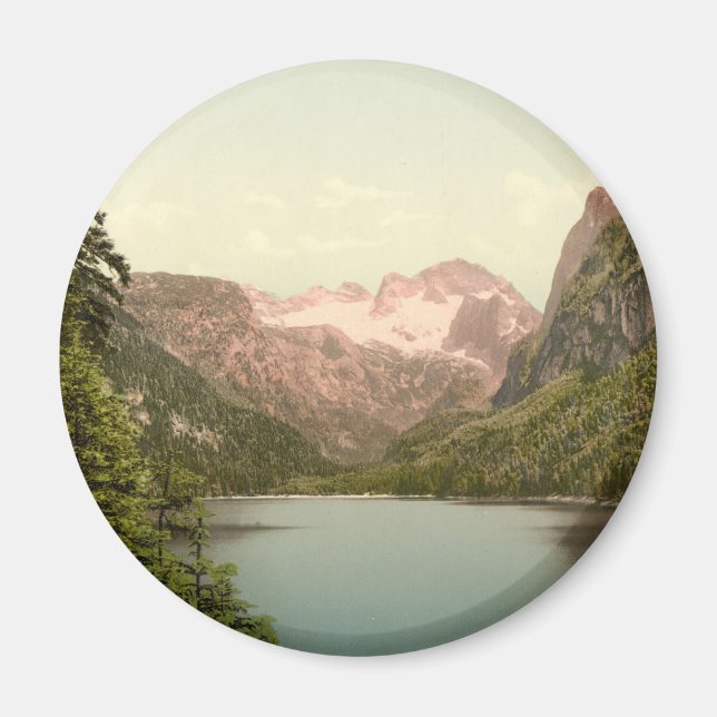 Gosausee och Dachstein, Österrike Magnet (Framsidan)
