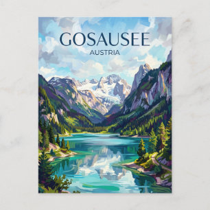 Gosausee Österrike Vykort