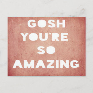 Gosh,Fantastisk vykort