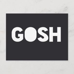 Gosh-vykort Vykort
