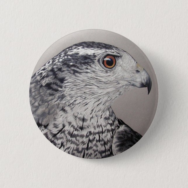 Goshawk Button Knapp (Framsida)