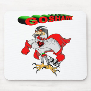 Goshawk Tecknad Musmatta
