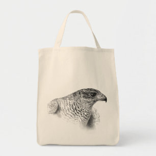 Goshawk Teckning Tygkasse
