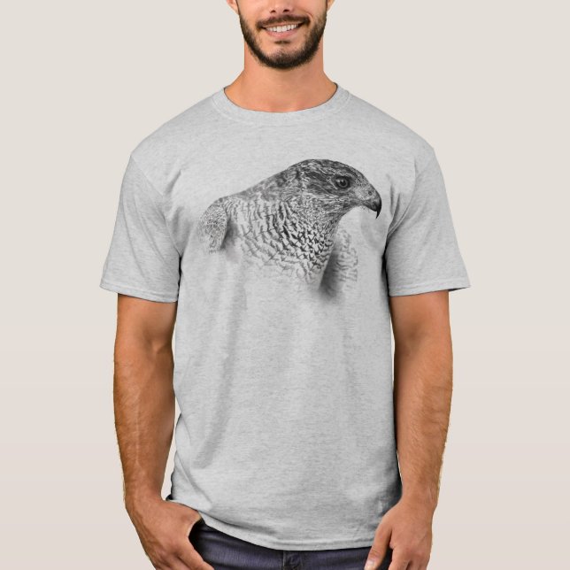 Goshawkteckning Tröja (Framsida)