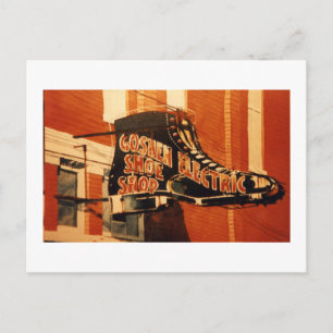 Goshen Electric Shoe Shop - One Vykort