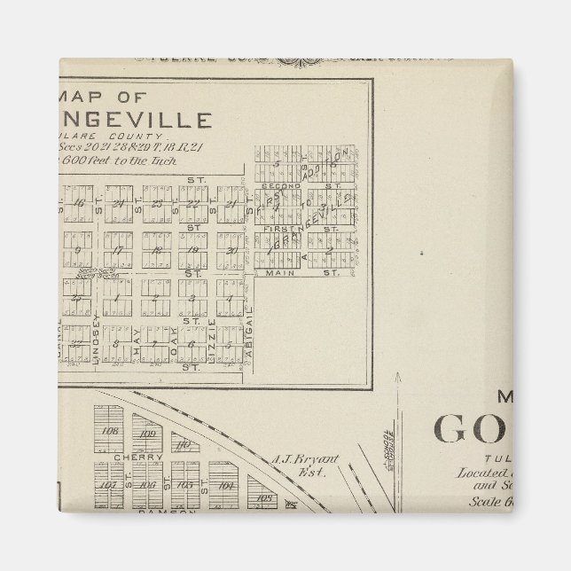Goshen, Tulare County Magnet (Framsidan)