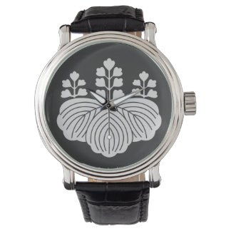 Goshichi no Kiri | KAMON [ Japanese Family Crest ] Armbandsur