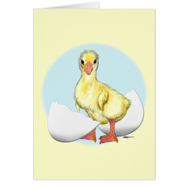 Gosling: Kläckt bara OBS Kort (Framsidan)