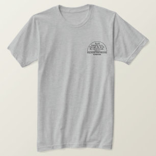 Gospel av John KJV Missions Mörk T Shirt