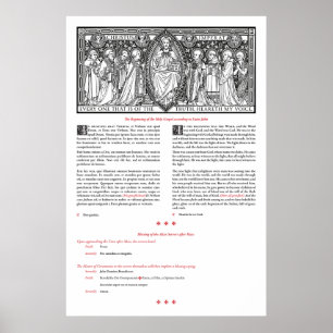 Gospel och välsignelse av serverporten efter massa poster