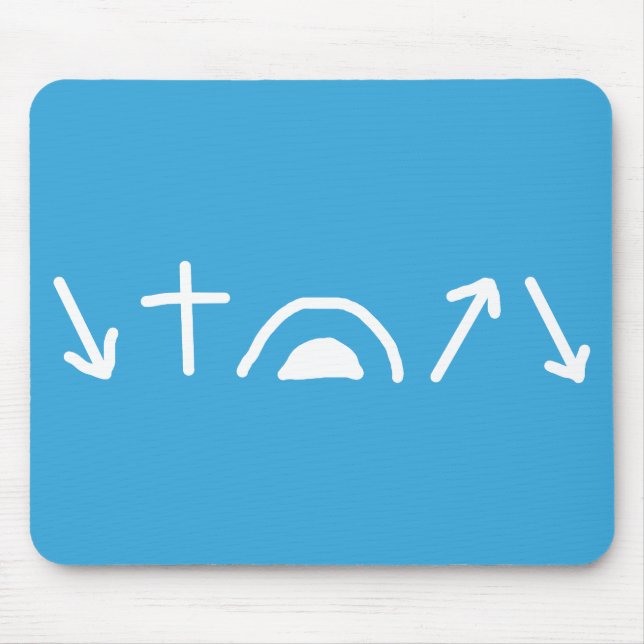 Gospel Pilar Mousepad Musmatta (Framsidan)