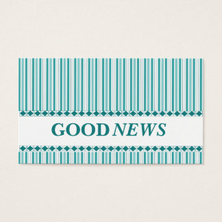 Gospel Plan för att rädda kristendomen Visitkort