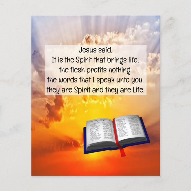 Gospel Tract Flygblad (Framsidan)