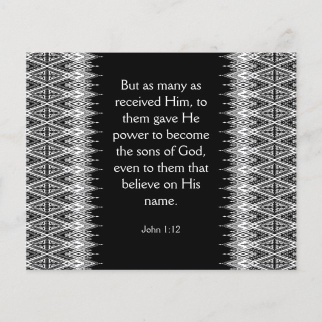 Gospel Tract Flygblad (Framsidan)