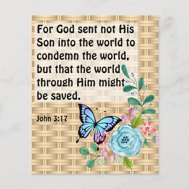 Gospel Tract Flygblad (Framsidan)