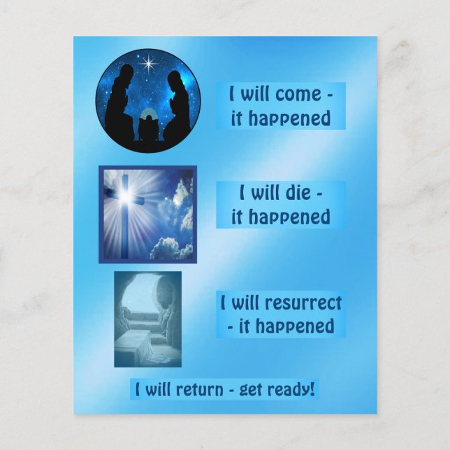 Gospel Tract Flygblad (Baksidan)