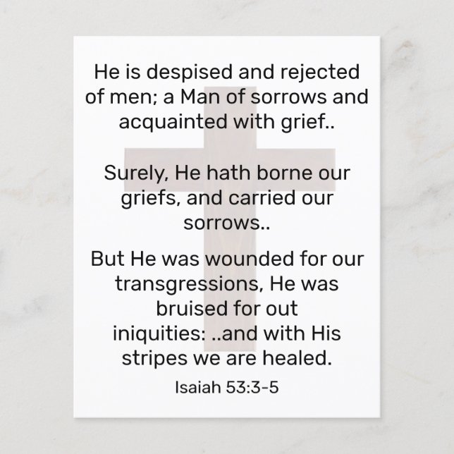 Gospel Tract Flygblad (Framsidan)