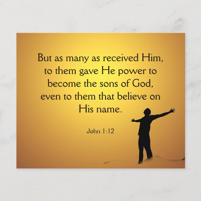 Gospel Tract Flygblad (Framsidan)