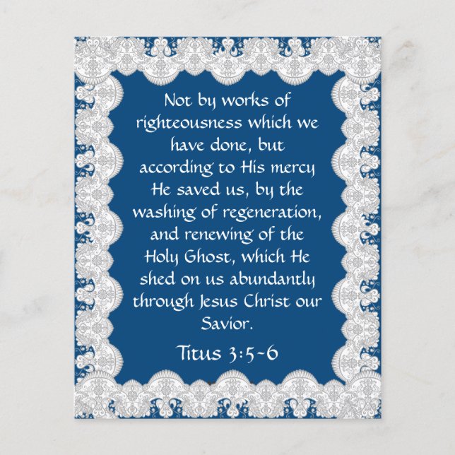 Gospel Tract Flygblad (Framsidan)
