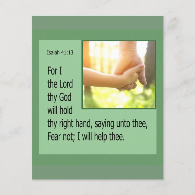 Gospel Tract Flygblad (Framsidan)